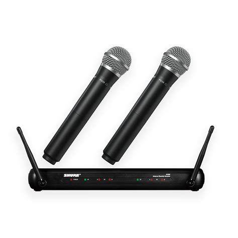 Shure SVX288PG58 2-Channel Wireless Microphone System with 2 x PG58 ...