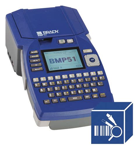 BRADY Label Printer, Barcode Printer Type Desktop, Printer Brand Brady ...