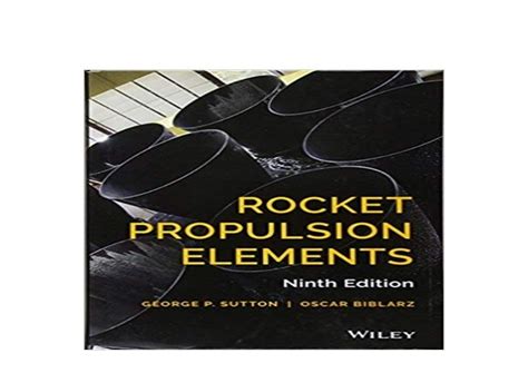 ~[PDF_NO_BUY]~ LIBRARY Rocket Propulsion Elements 9th Edition Hardcov…