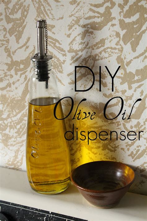 DIY Olive Oil Dispenser