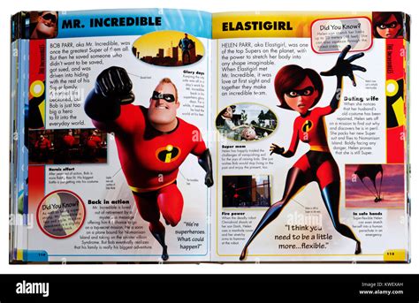 Pixar characters Bob and Helen Parr (Mr Incredible and Elastigirl) from ...