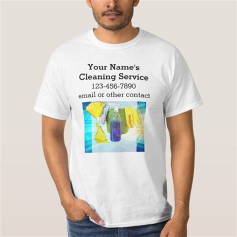 Cleaning Business T-Shirts & Shirt Designs | Zazzle UK