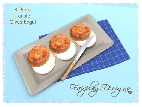 Second Life Marketplace - Bagels & Cream Cheese Platter