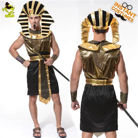 Hot Sale Egypt Pharaoh Costume Cosplay In Halloween Party Masquerade Egyptian Pharaoh Costume ...