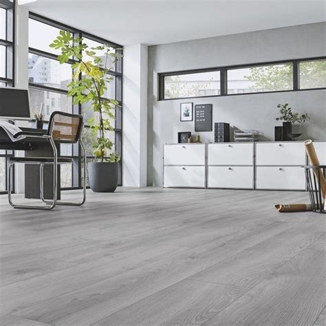 Kronotex Mammut Macro Oak Light Grey Laminate Flooring 12mm Kronotex ...