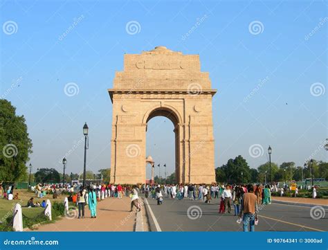 NEW DELHI, INDIA - November 27, 2010 the India Gate Arch Editorial Photo - Image of arch, indian ...