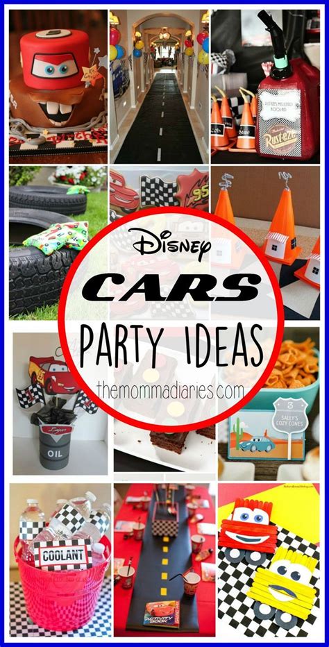 Disney Pixar CARS Party Ideas | Disney cars birthday, Pixar cars birthday, Car birthday theme