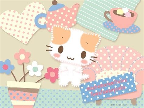 normal_masyumaro-1025x768-03-191.gif (JPEG Image, 480x359 pixels) | Sanrio, Sanrio wallpaper, Kitty