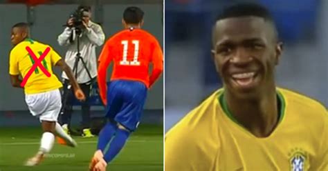 Vinicius Jr receives iconic jersey number at Brazil - Football ...