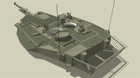 Merkava MK.III turret update | 3D Warehouse