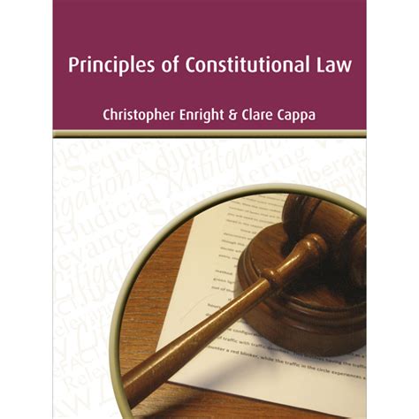 Reference: Principles of Constitutional Law