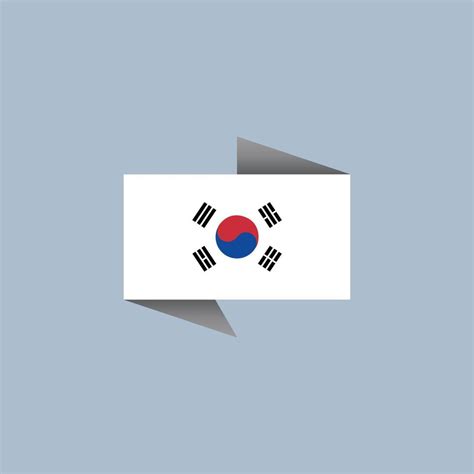 Illustration of South Korea flag Template 13257924 Vector Art at Vecteezy