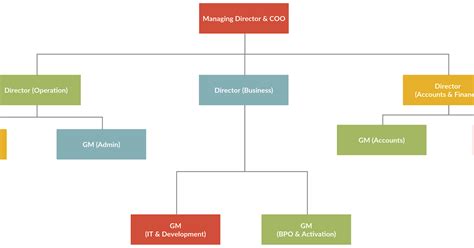 Organogram Template Word | HQ Printable Documents