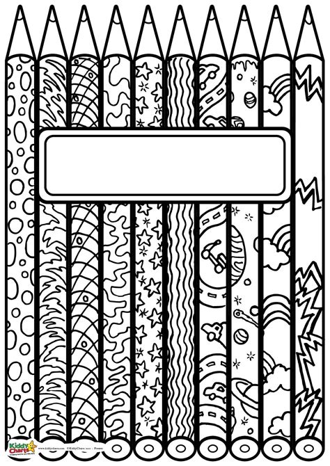 Portada cuaderno para colorear School Coloring Pages, Coloring Book ...