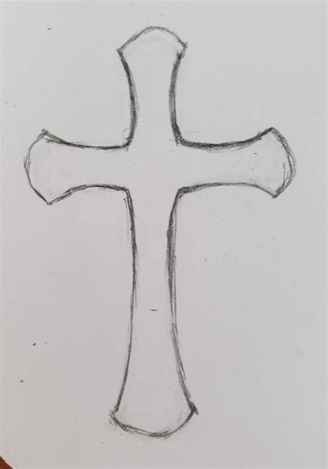 Cross Drawing / Crosses Images Clipart Praying Hands With Cross Drawings Png Download 1430436 ...