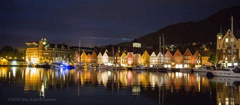 J77A7845 -- Bergen, Norway, at night | Cover photo at www.fl… | Flickr