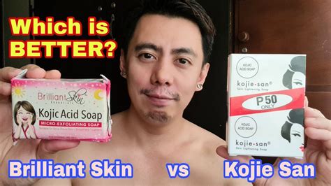 WHICH IS BETTER? KOJIE SAN OR BRILLIANT SKIN KOJIC ACID WHITENING SOAP ...