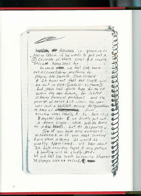 Kurt Cobain Journals