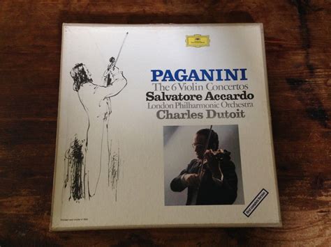 popsike.com - Paganini / Salvatore Accardo - 6 Violin Concertos 5LP Box ...