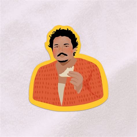 Pedro Pascal Meme Eating Sandwich Sticker Pedro Pascal Fan - Etsy UK