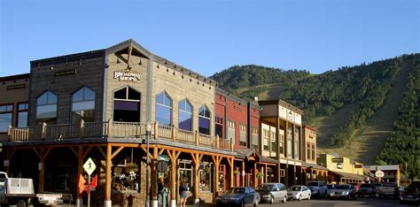 Downtown Jackson. (I miss the Mangy Moose store.) | Jackson wy, Jackson wyoming, Wyoming travel