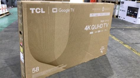 TCL 58 inch QUHD 4K HDR Google TV 58P635 | Hilco Global APAC