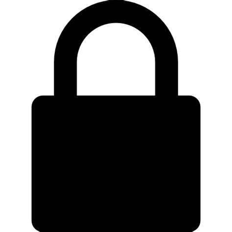 Secured lock icon