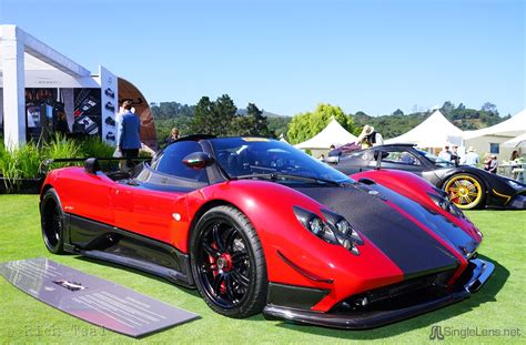 SingleLens Photography/The Quail A Motorsports Gathering/149-Pagani-Zonda-Cinque-Roadster-red