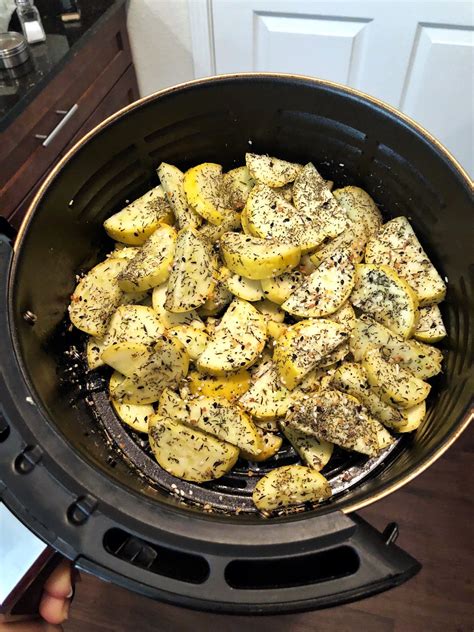 Easy Meal Prep: Air Fryer Roasted Yellow Squash — Awakened Nutrition & Training Air Fryer ...