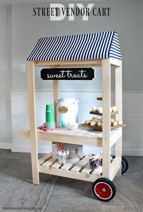 DIY Kids Street Vendor Cart - Jaime Costiglio