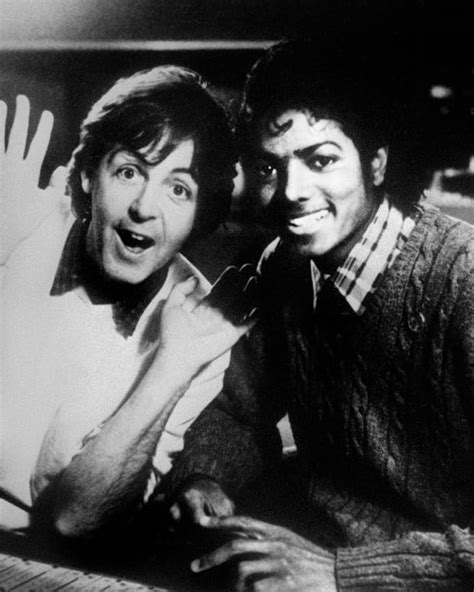 Michael Jackson And Paul McCartney - 80's music Photo (42728636) - Fanpop