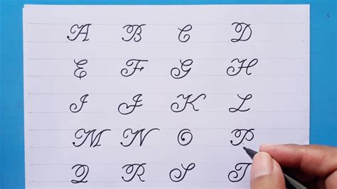 Calligraphy Handwriting A To Z