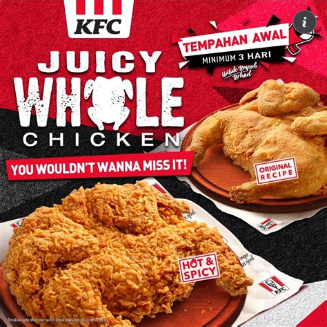 20 Mar 2023 Onward: KFC Juicy Whole Chicken Promo - EverydayOnSales.com