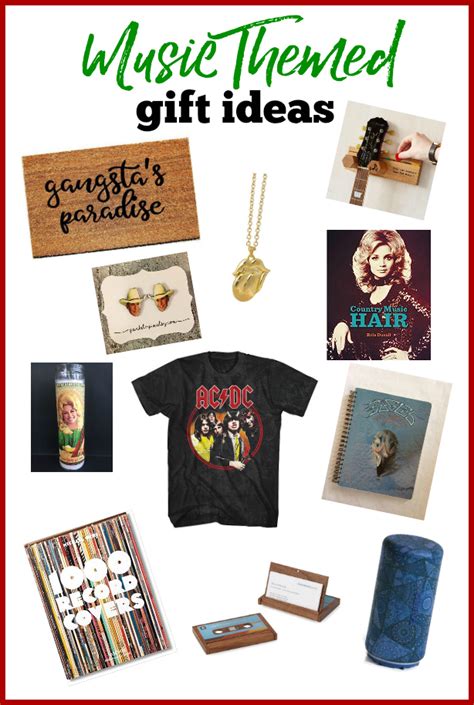 Music Gifts: Music Themed Gifts for People Who Love Music