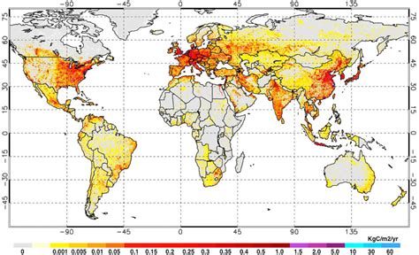 Global carbon dioxide emissions in one convenient map | Ars Technica