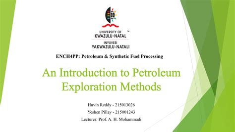 (PDF) An Introduction to Petroleum Exploration Methods