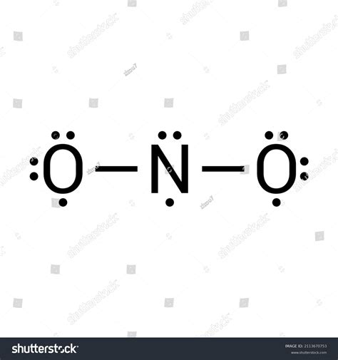 Lewis Structure Nitrite Ion Stock Vector (Royalty Free) 2113670753 ...