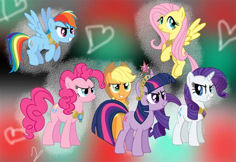 🔥 [50+] MLP Mane Six Wallpapers | WallpaperSafari