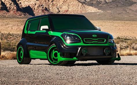 Cars Model 2013 2014: Concept Green Lantern Kia Soul