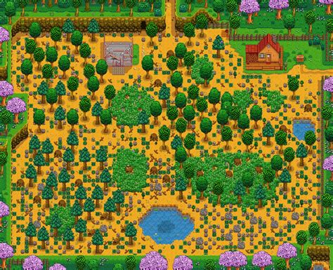 Stardew Valley BR: Os novos mapas de fazenda da atualização 1.1 de Stardew Valley