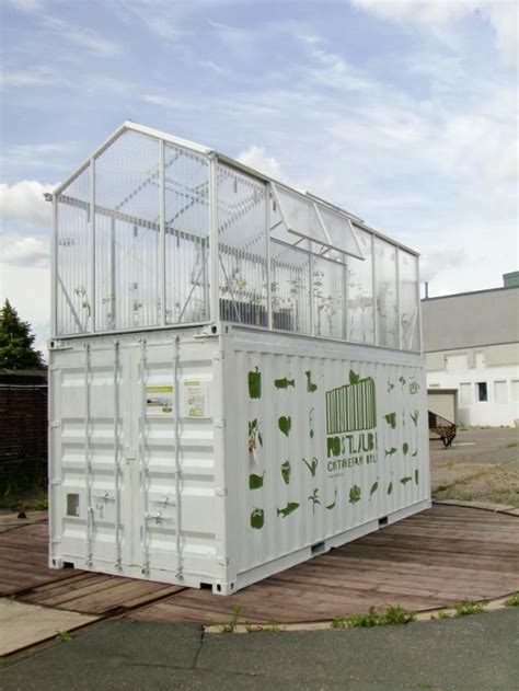 Greenhouses for urban plants | LOTUS Containers | Building a container home, Container house ...