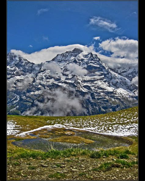 Switzerland The Jungfrau mountain . June 6 2007 ...I am on… | Flickr