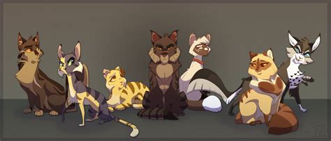 Tigerstar's Family Portrait by BlueMaroon on DeviantArt