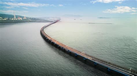 India's longest sea bridge, Mumbai Trans Harbour Link (21.8km, 16.5 km ...