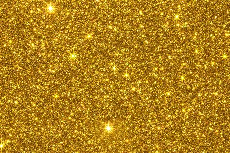 Golden Glitter Texture Background