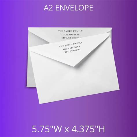 Envelope A2 - Custom Printed Envelopes