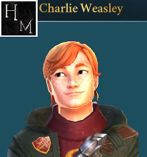 HOGWARTS MYSTERY (Harry Potter) Guide : Friendships : Charlie Weasley