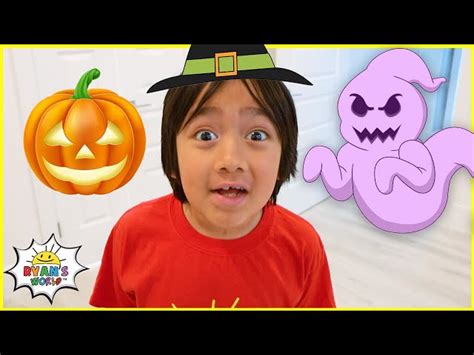 Ryan's Halloween Funny Stories and Challenges for kids! - Videos For Kids