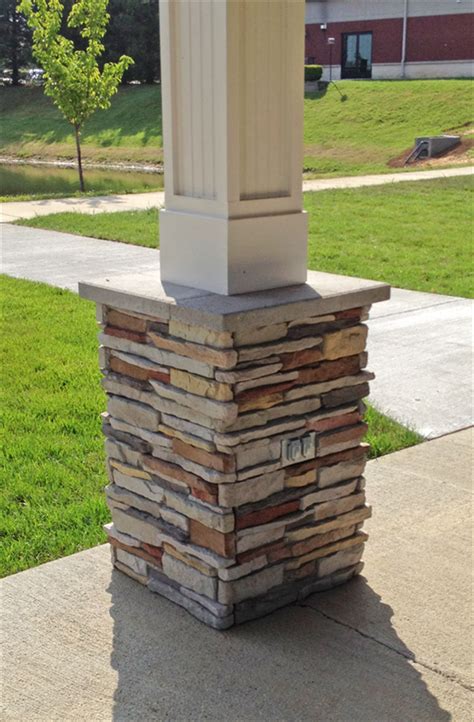 BuildDirect®: M Rock Install-With-Screws Manufactured Stone - Column ...