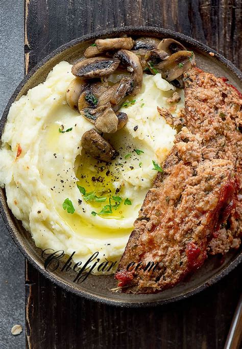 Meatloaf with Oatmeal - Chefjar